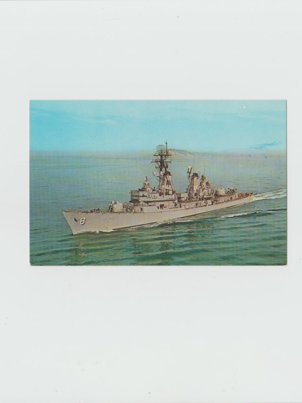 U.S.S. Lynde McCormick (DDG-8) Destoryer Postcard
